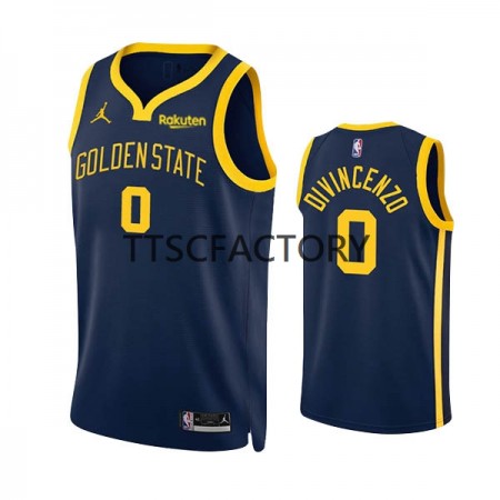 Dres Golden State Warriors Donte DiVincenzo 0 Jordan 2022-23 Statement Edition Navy Swingman - Muške Dres Golden State Warriors Donte DiVincenzo 0 Jordan 2022-23 Statement Edition Navy Swingman - Muške
